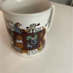 Lawyer Vintage 1986 Coffee Mug Made Treasure Masters Japan Humorous Career